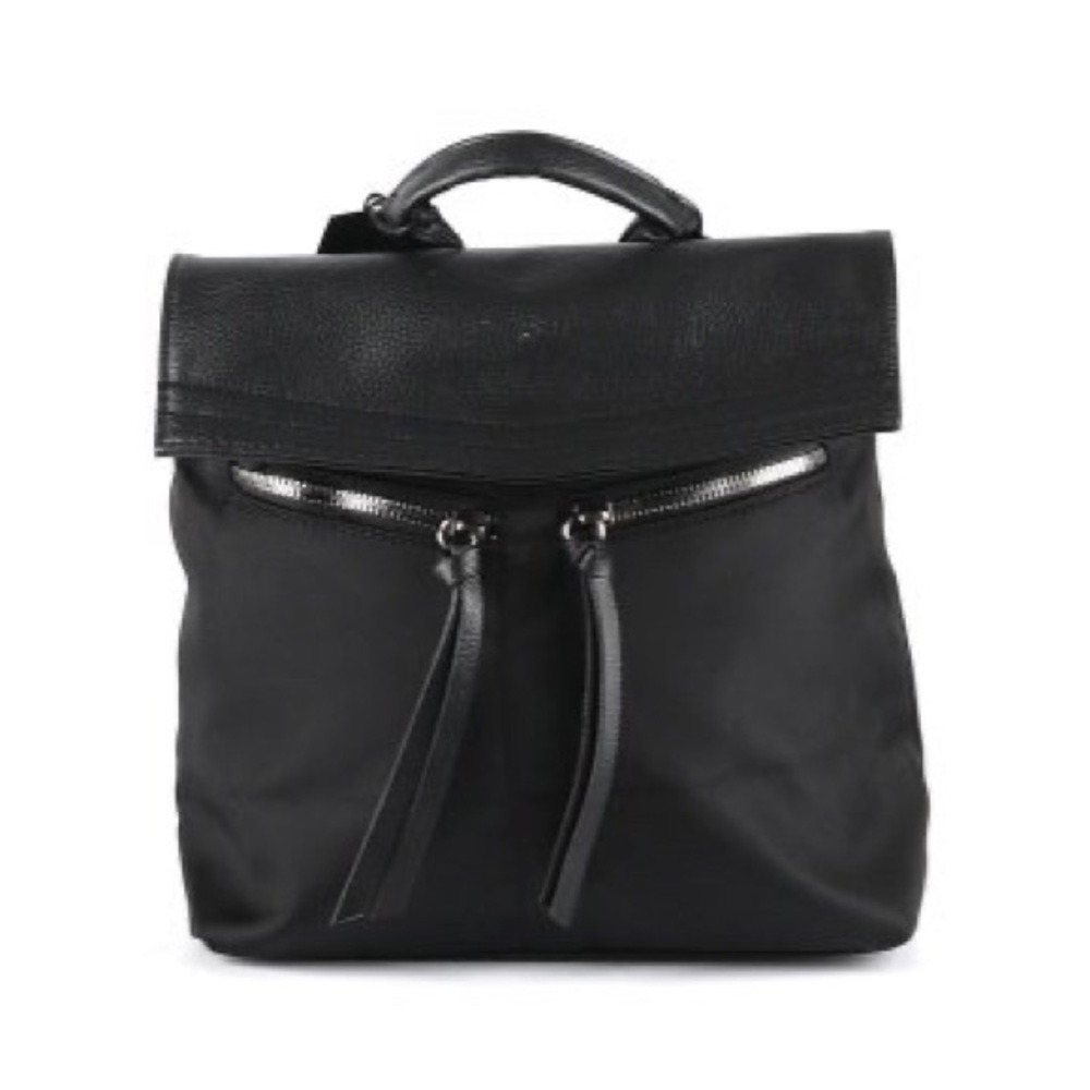 Botkier Trigger Small Black Nylon Backpack NWT - Picture 4 of 8